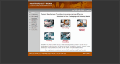 Desktop Screenshot of hartfordcityfoam.com